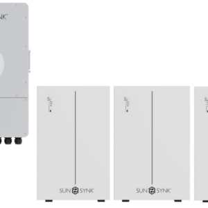 Sunsynk omvormer 10K + 3 stk batterij 10.6kWh